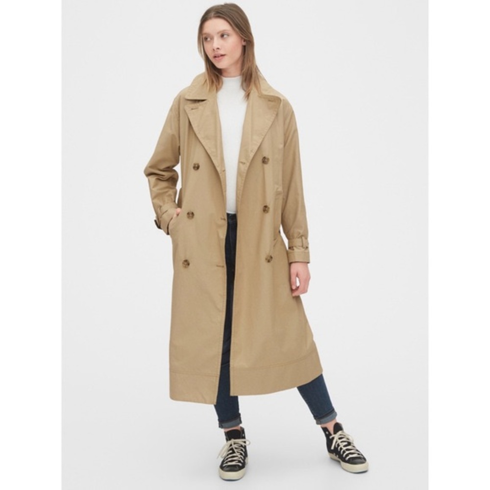 Gap twill trench coat NWT never worn